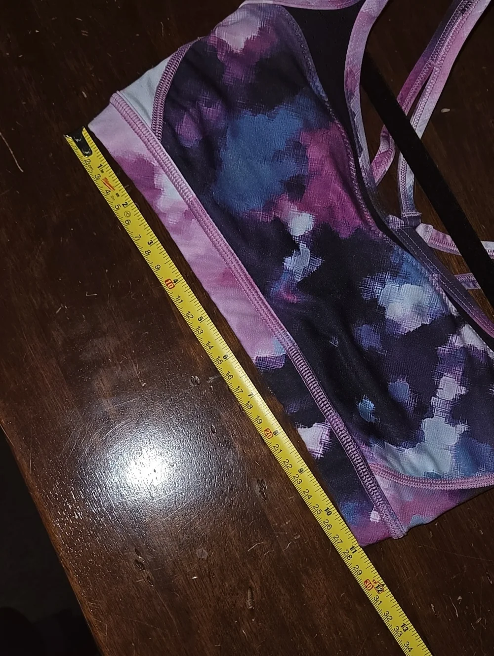 Lululemon Sweaty Endeavor Sports Bra Tie Dye 4 Y2k
